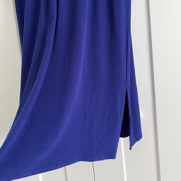 🔥last call! LIKE NEW oversize dress in rich blue color, size Universal - Picture 3 of 4